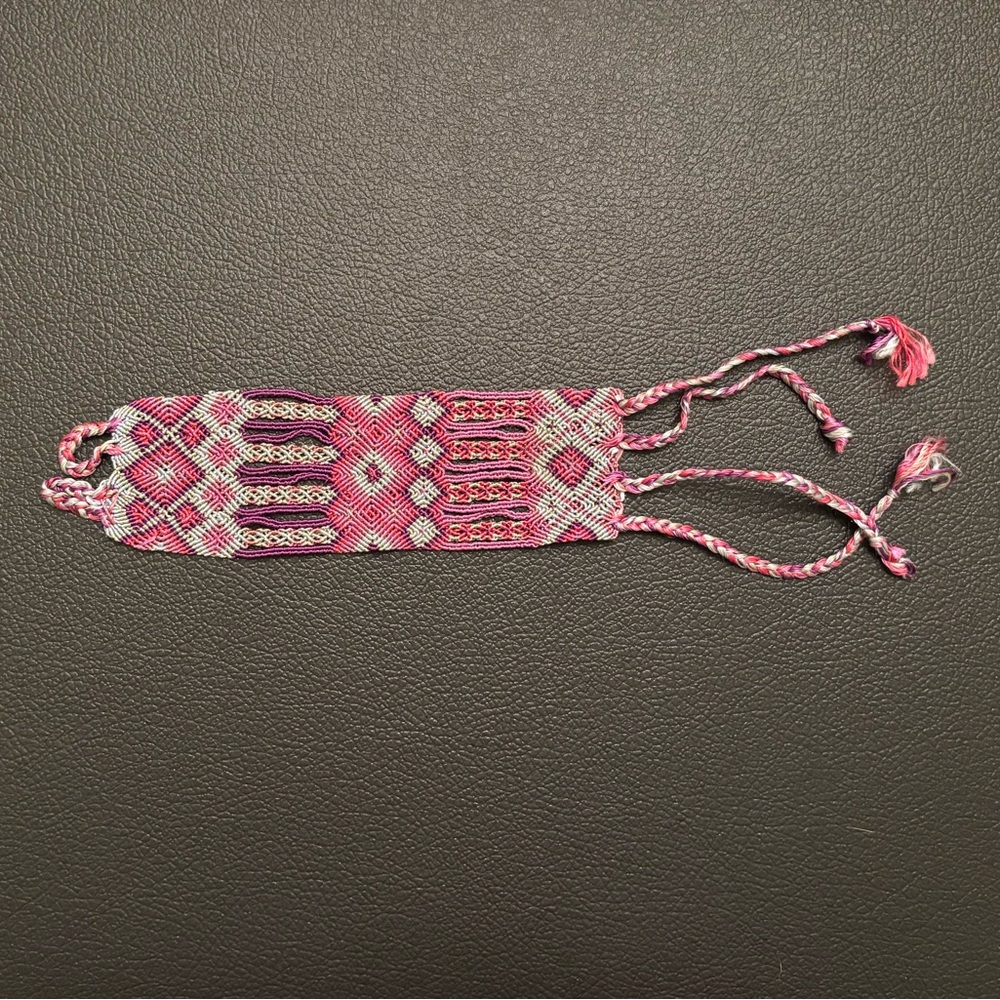 Handwoven Mexican friendship bracelet